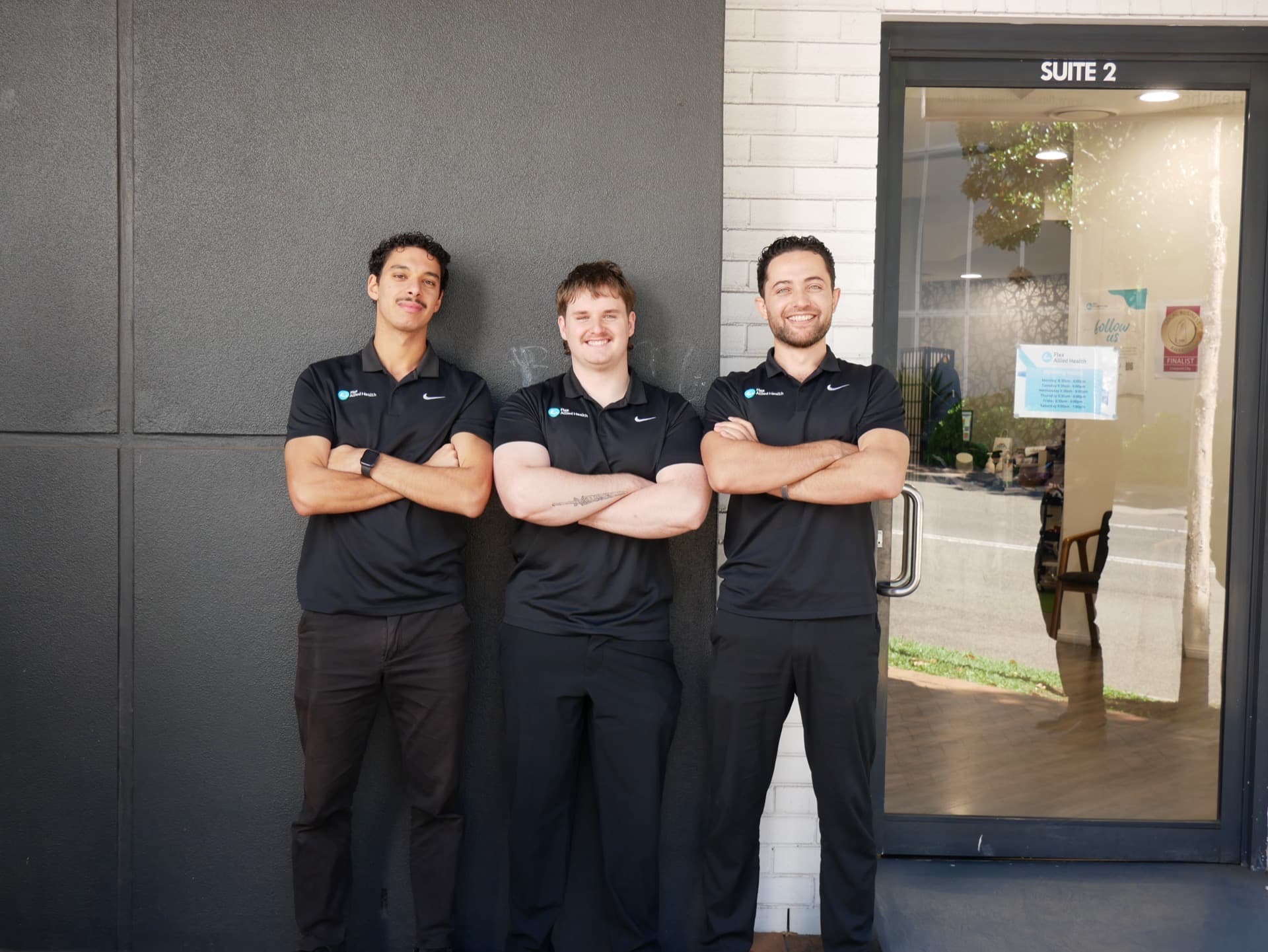 Flex Allied Health physiotherapists at Suite 2, Liverpool